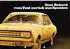Autoprospekt Opel Rekord Februar 1969