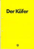 Autoprospekt VW Käfer August 1976 gelocht