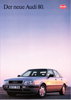 Autoprospekt Audi 80 November 1995