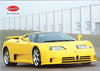 Autoprospekt Bugatti EB110 Supersport