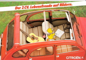 Autoprospekt Citroen 2CV Juli 1984