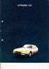 Autoprospekt Citroen CX August 1976 gelocht