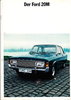 Autoprospekt Ford Taunus 20 M gelocht