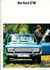 Autoprospekt Ford Taunus 17 M gelocht