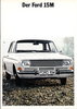 Autoprospekt Ford Taunus 15M gelocht