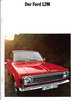 Autoprospekt Ford Taunus 12M gelocht