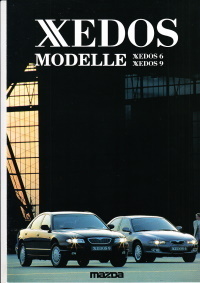Autoprospekt Mazda Xedos 6 und 9 1994