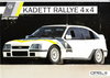 Autoprospekt Opel Kadett Rallye 4x4 1985