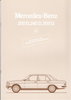 Autoprospekt Mercedes 200D 240D 300D W 123 1982