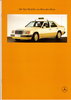 Autoprospekt Mercedes W 124 Taxi Juli 1989