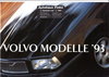 Autoprospekt Volvo Programm 1993