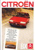 Autoprospekt Citroen BX April 1988