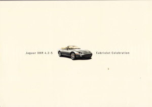 Autoprospekt Jaguar XKR 4.2 S Limitiert