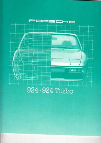 Autoprospekt Porsche 924 Turbo 1980