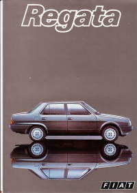Autoprospekt Fiat Regata September 1983