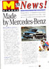 Autozeitschrift Mercedes M Klasse News 1997