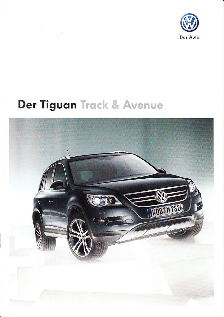 Autoprospekt VW Tiguan Track und Avenue 11- 2009