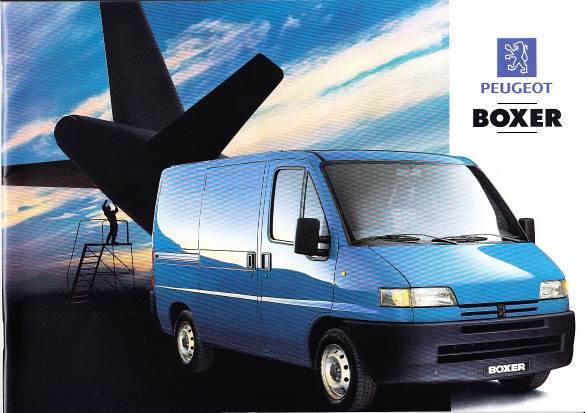 Autoprospekt Peugeot Boxer April 1994