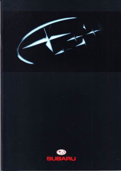 Autoprospekt Subaru Januar 1998