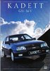 Autoprospekt Opel Kadett GSI 16V Februar 1988