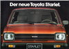 Autoprospekt Toyota Starlet Juli 1980