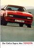 Autoprospekt Toyota Celica Supra Januar 1984