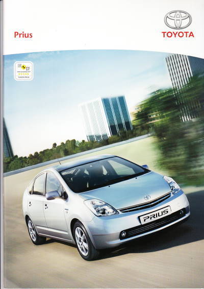 Autoprospekt Toyota Prius Mai 2007