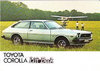 Autoprospekt Toyota Corolla Liftback März 1977