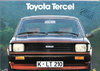 Autoprospekt Toyota Tercel Dezember 1980
