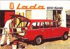 Autoprospekt Lada 1200 Kombi gelocht