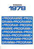 Autoprospekt Volvo Programm 1978 gelocht