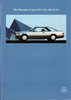 Autoprospekt Mercedes W 124 Coupe März 1991