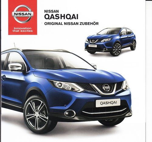 Autoprospekt Nissan Qashqai Dezember 2013