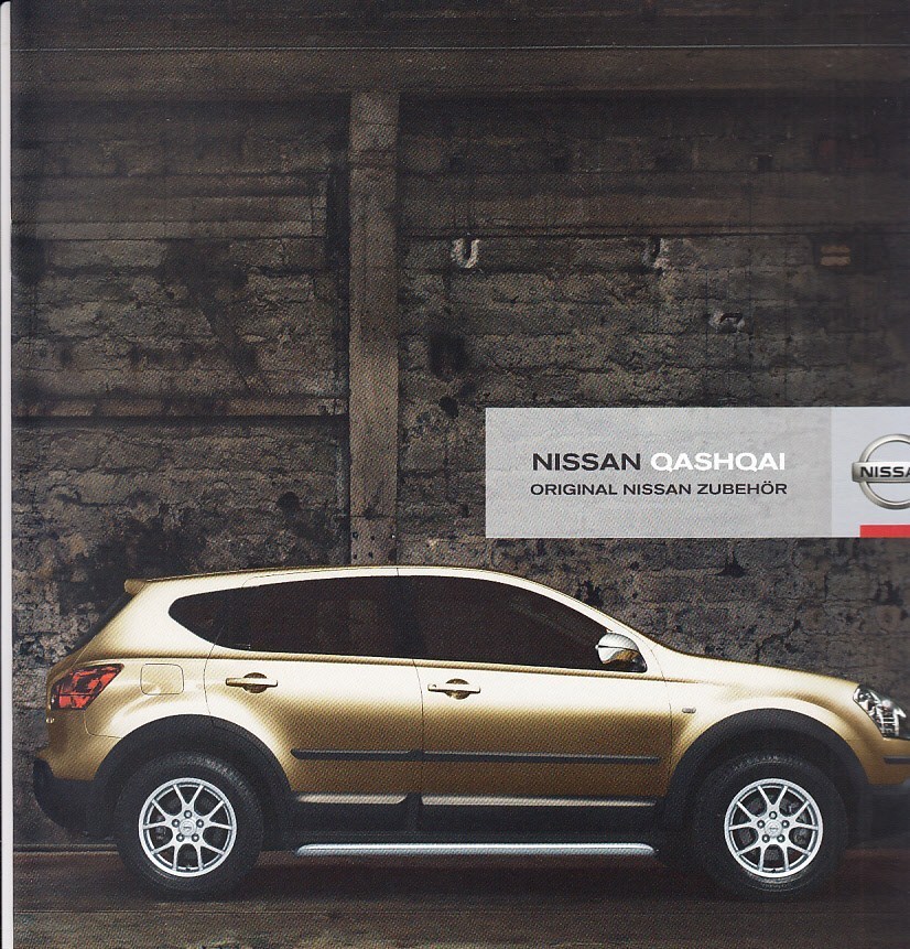 Autoprospekt Nissan Qashqai Zubehör 1 - 2008