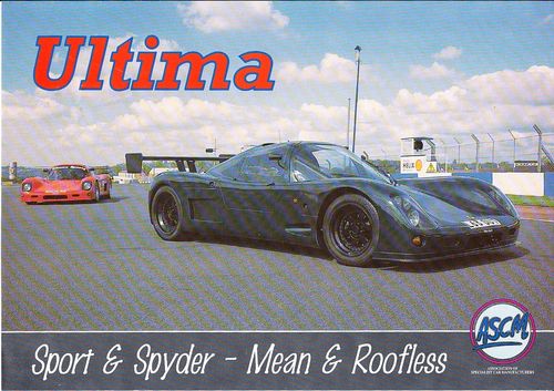 Autoprospekt Ultima Sport und Spyder