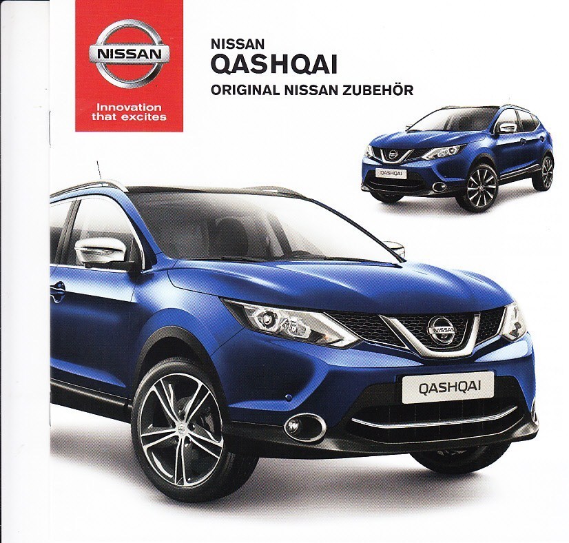 Autoprospekt Nissan Qashqai Zubehör Dezember 2013 - Histoquariat