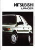Autoprospekt Mitsubishi Lancer August 1989