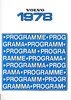 Autoprospekt Volvo Programm 1978