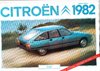 Autoprospekt Citroen GSA 1982 Frankreich
