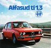 Autoprospekt Alfa Romeo Alfasud ti 1.3