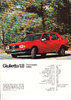 Autoprospekt Alfa Romeo Giulietta 1979