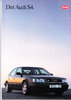 Autoprospekt Audi S4 Januar 1992