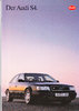 Autoprospekt Audi S4 Juli 1992