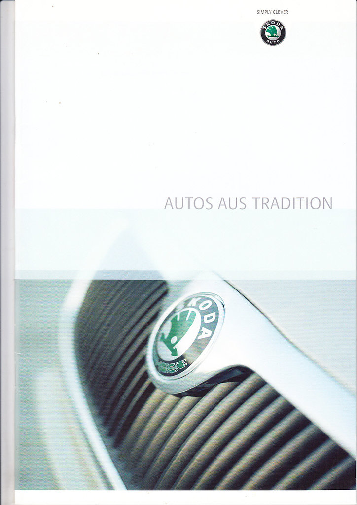 Autoprospekt Skoda Programm 2005
