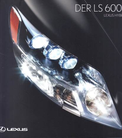 Autoprospekt Lexus LS 600h 2007