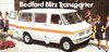 Autoprospekt Opel Bedford Blitz Transporter  März 1976