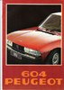 Autoprospekt Peugeot 604 1978
