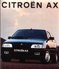 Autoprospekt Citroen AX 7 - 1991 ab-2129