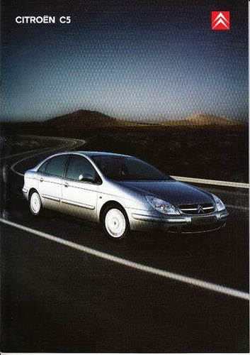 Autoprospekt Citroen C5 Februar 2002 ab-2130
