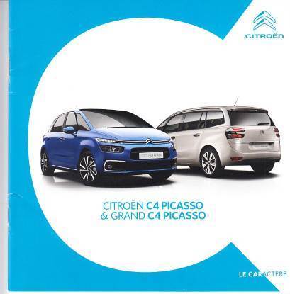 Autoprospekt Citroen C4 Picasso April 2017